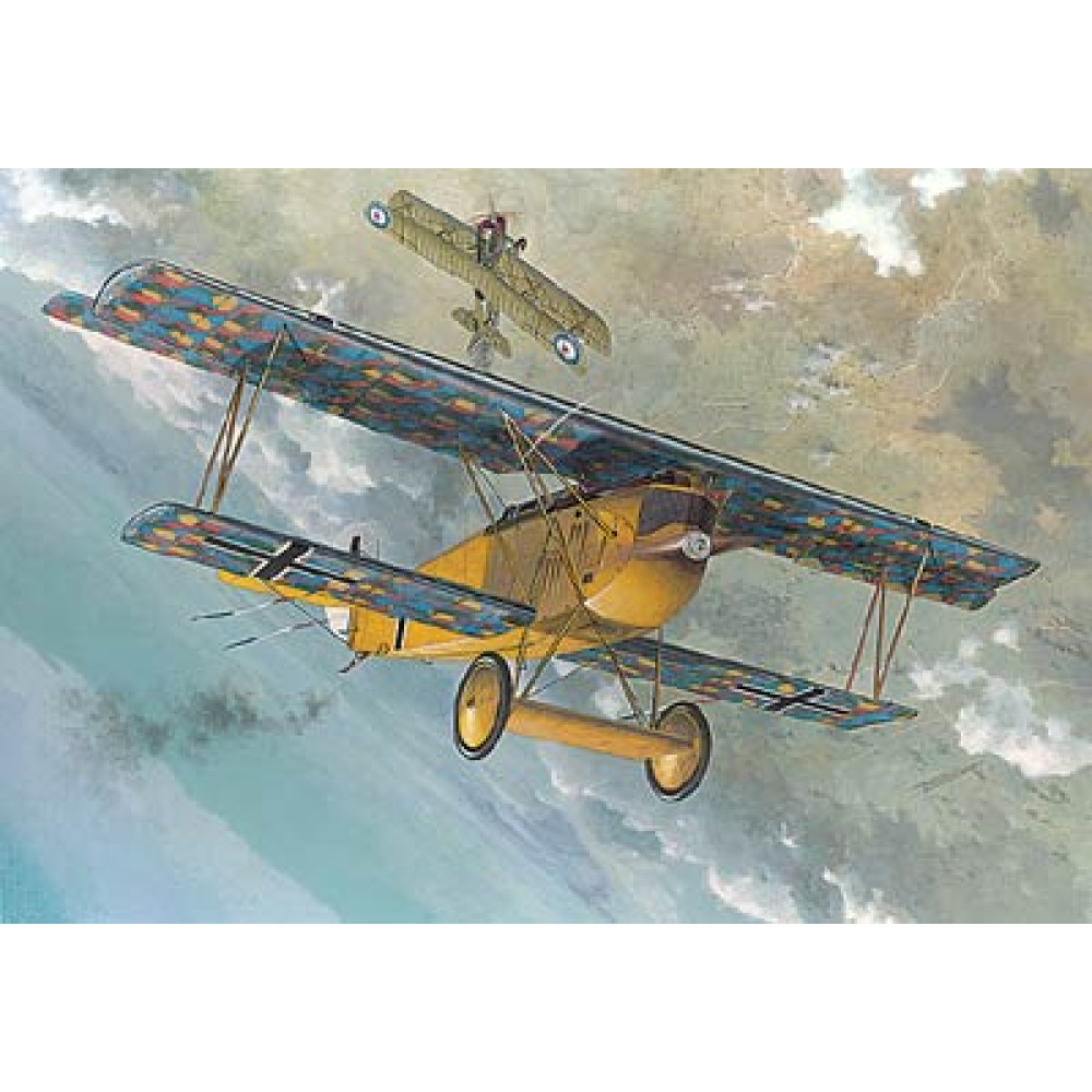 Fokker D.VII (late) WWI German fighter 1/48 Roden 417