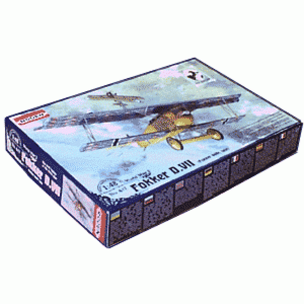 Fokker D.VII (late) WWI German fighter 1/48 Roden 417