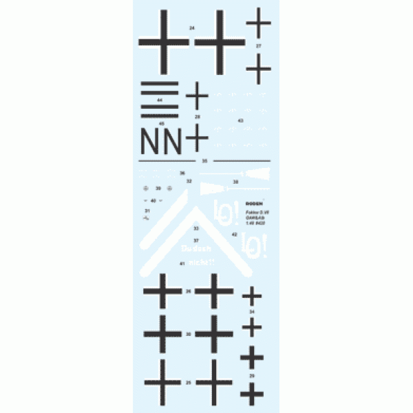 Fokker D.VII (OAW, early) 1/48 Roden 420