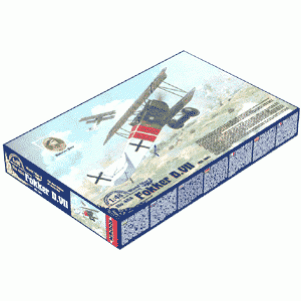 Fokker D.VII, Alb late 1/48 Roden 424