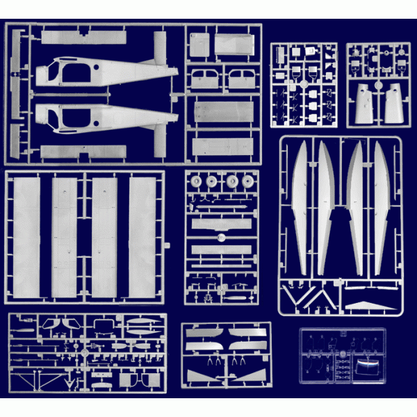 Літак  Pilatus PC-6 B2/H4 Turbo Porter, Floatplane 1/48 Roden 445