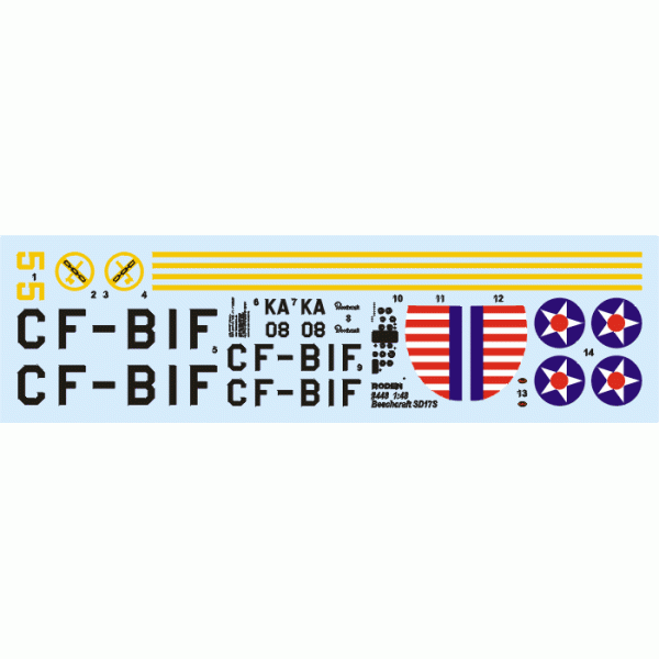 Beechcraft SD17S 1/48 Roden 448