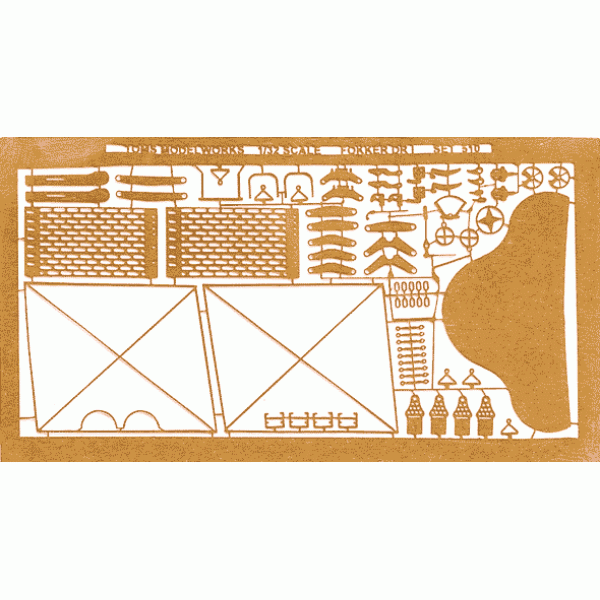 Fokker Dr.I WWI German fighter 1/32 Roden 601