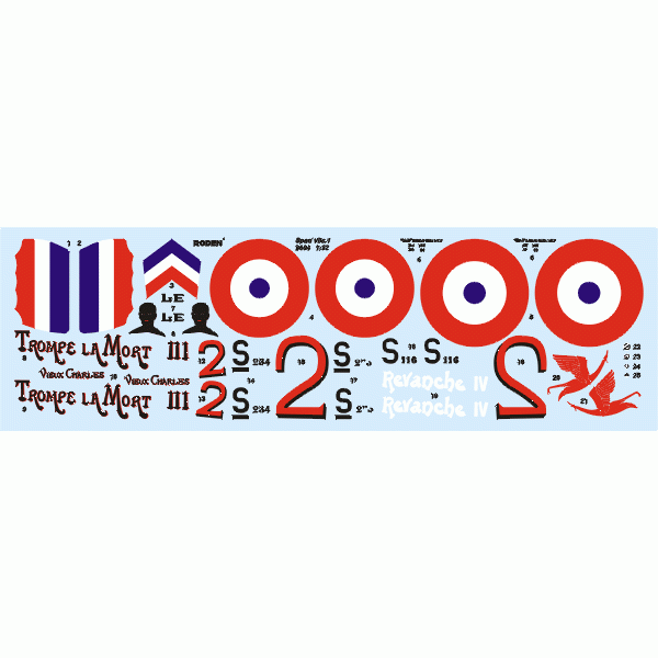 SPAD VII C.1 1/32 Roden 604