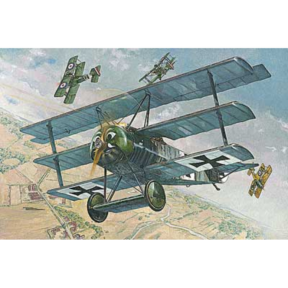 Fokker F.I WWI German fighter 1/32 Roden 605