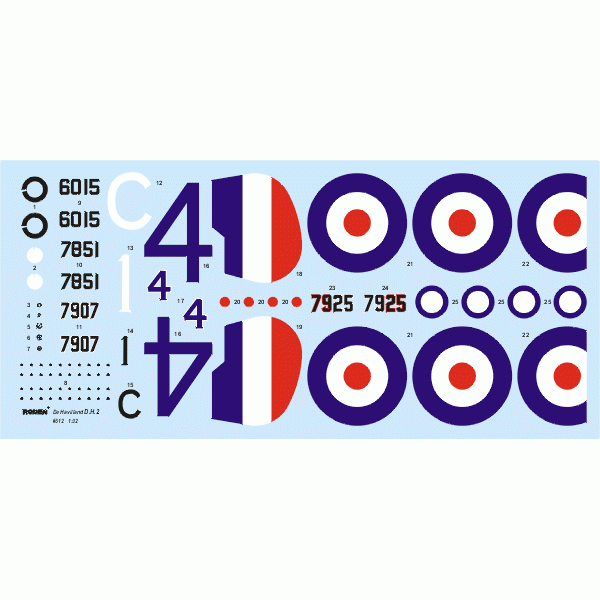 De Havilland DH2 1/32 Roden 612