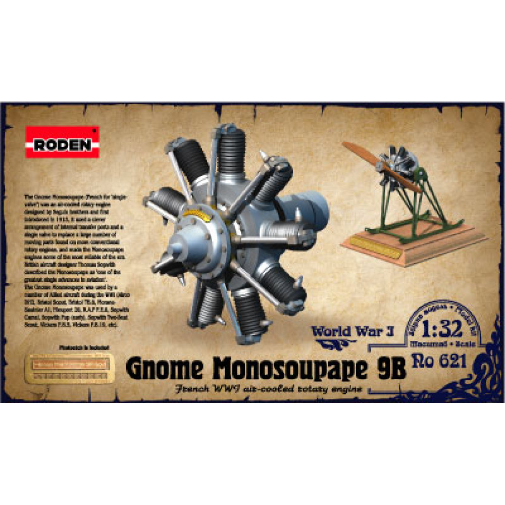 Gnome Monosoupape 1/32 Roden 621