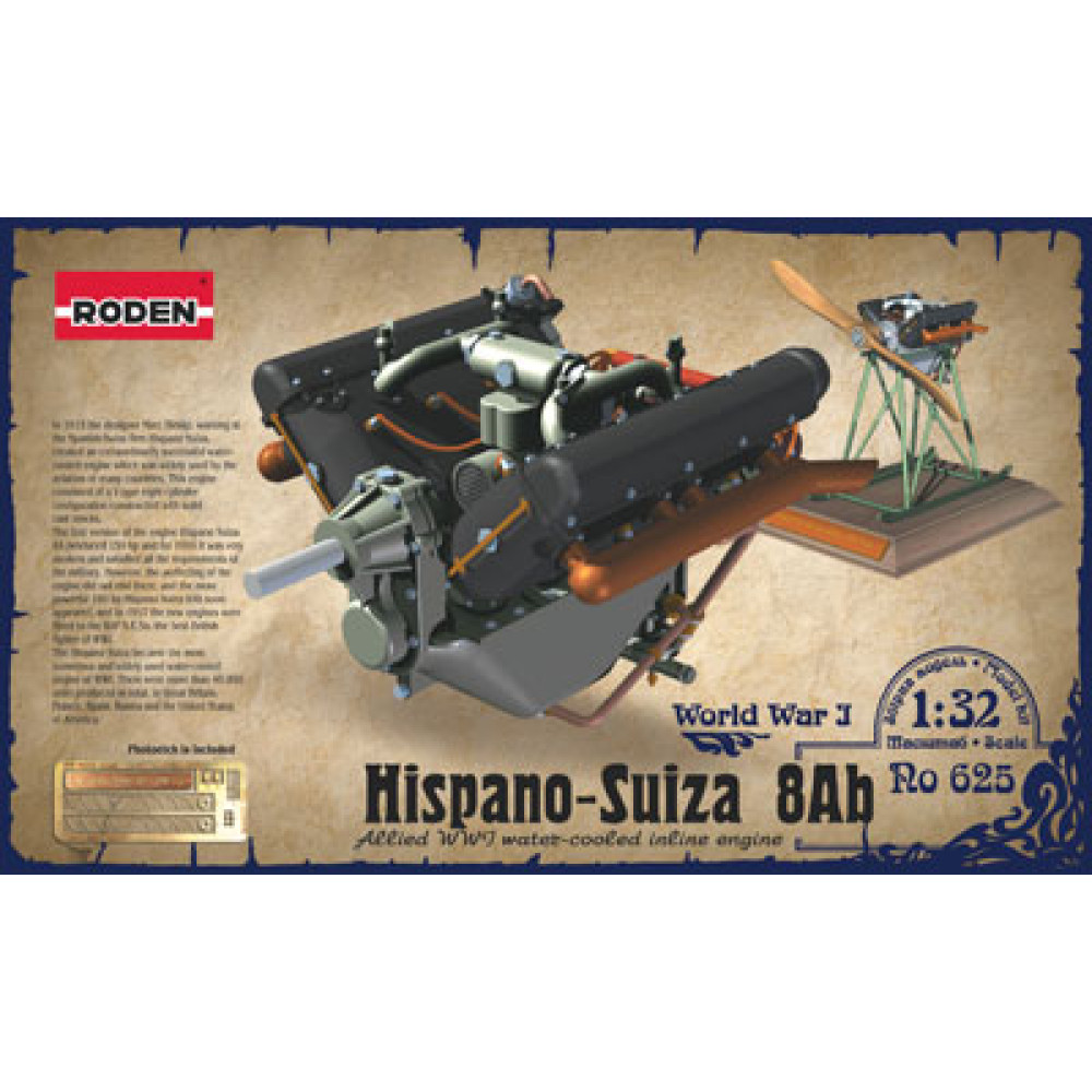 Hispano Suiza 8Ab 1/32 Roden 625