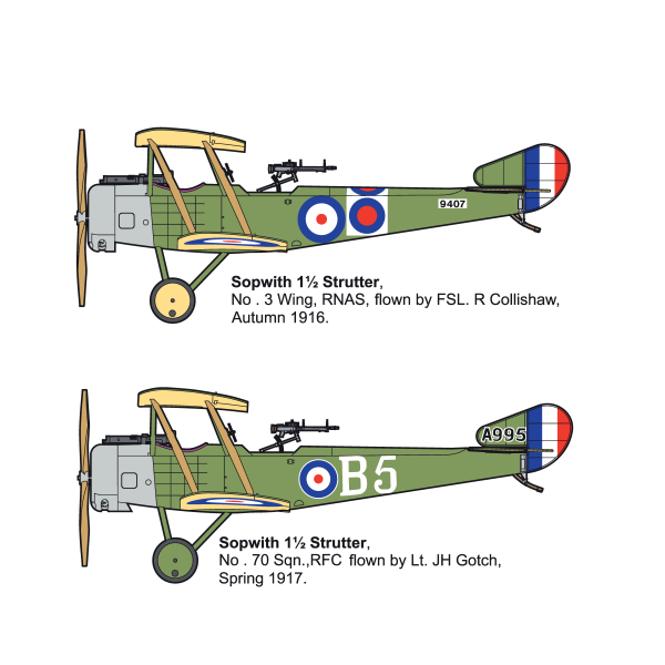 Sopwith 11/2 Strutter   1/32 Roden 635