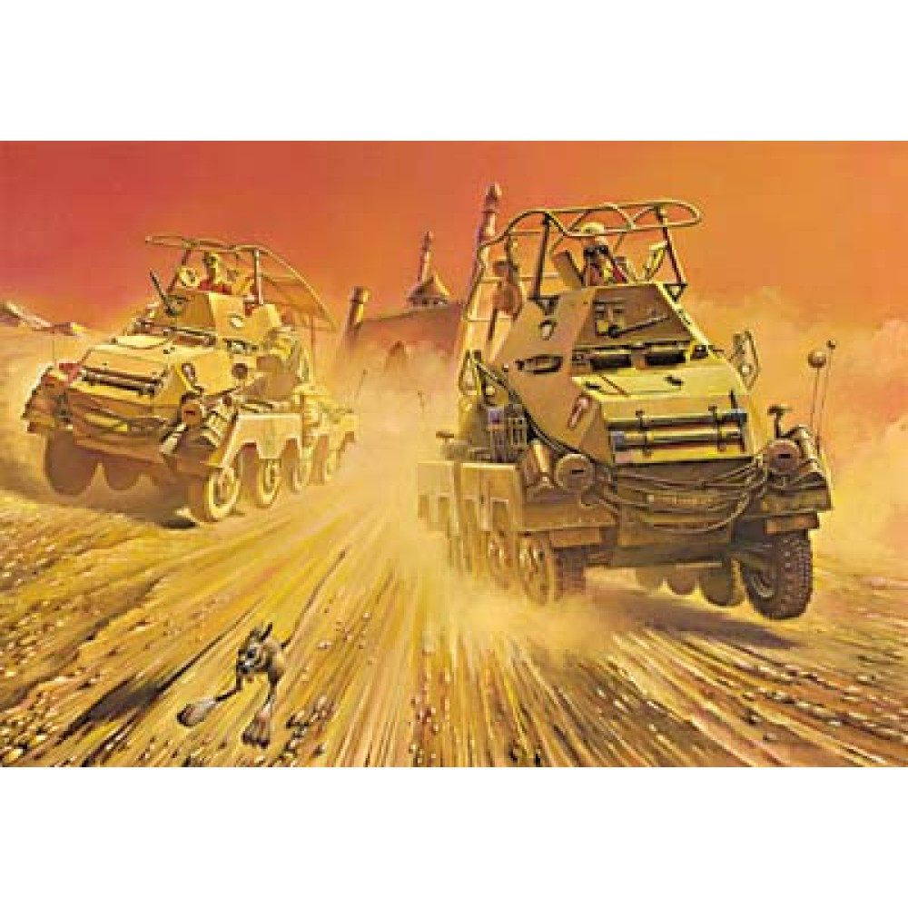 Sd.Kfz.263 (8-rad) Schwerer panzerfunkwagen 1/72 Roden 708