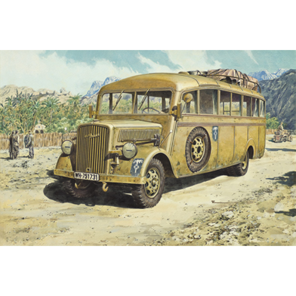 Opel Blitz Omnibus (model W.39 Ludewig-built, late) 1/72 Roden 721