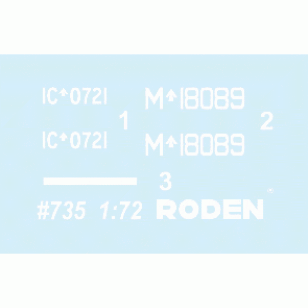 Vauxhall D-Type 1/72 Roden 735