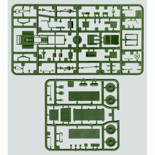 FWD Model B 3-ton U.S. Army ammunition truck  1/72 Roden 736