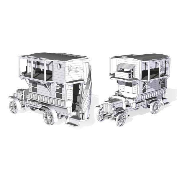 Type B Bus "Pigeon Loft" 1/72 Roden RN737