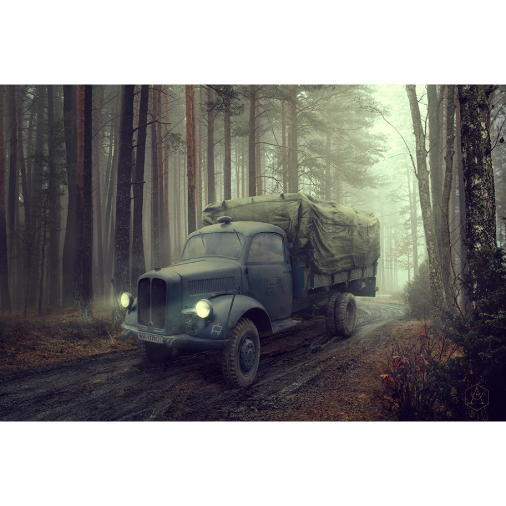 Збірна модель - Borgward B 3000 S 1/72 Roden RN740