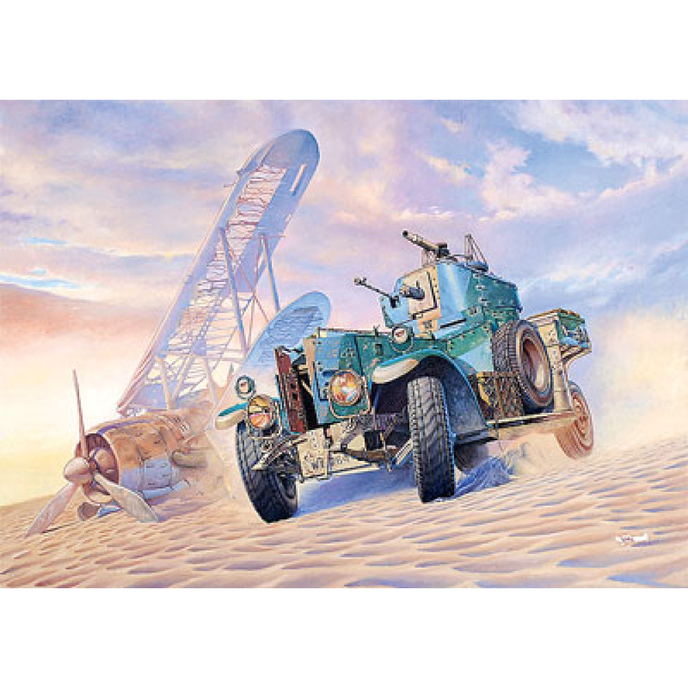 British Armoured Car (Pattern 1920 modified w/sand tyres)  1/35 Roden 802