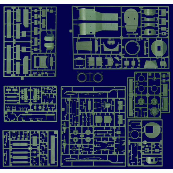 British Armoured Car (Pattern 1920 modified w/sand tyres)  1/35 Roden 802