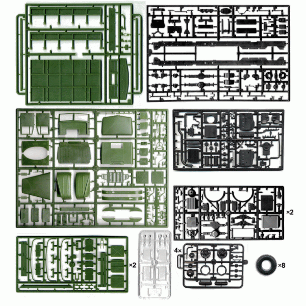 KrAZ-214B 1/35 Roden 804 KrAZ-214B 1/35 Roden 804