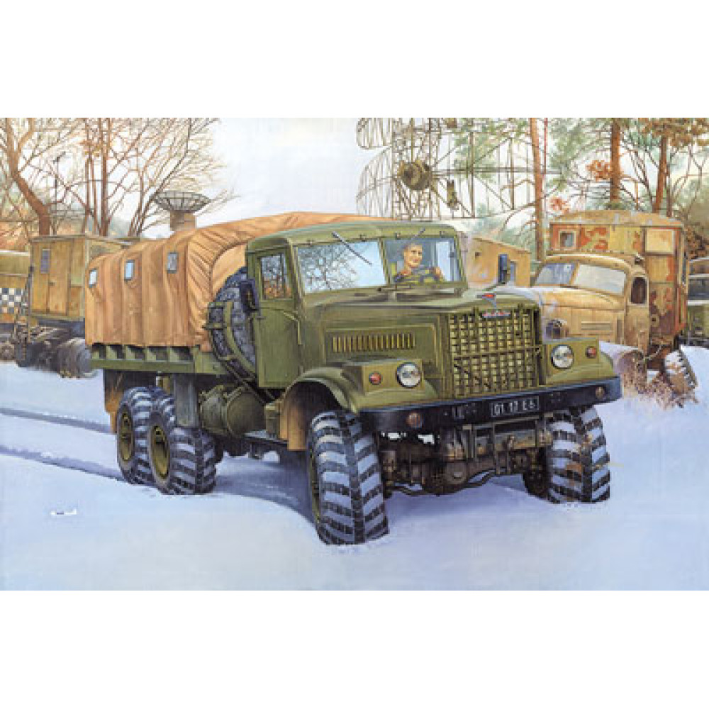 KrAZ-255B Soviet truck  1/35 Roden 805