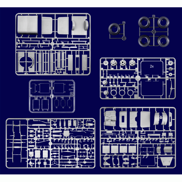 Dodge M37 US 3/4 ton 4x4 cargo truck  1/35 Roden 806