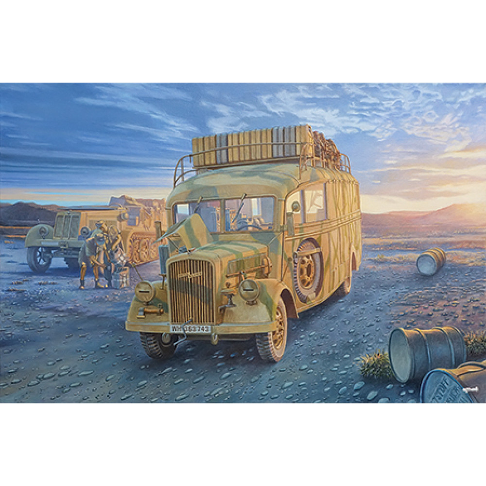 Opel 3.6-47 Omnibus Staffwagen 1/35 Roden 810