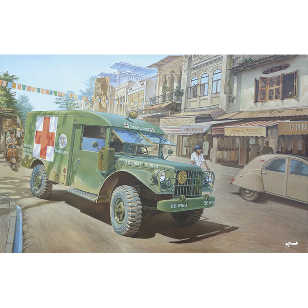 M43 ¾ ton 4x4 Ambulance truck  1/35 Roden 811