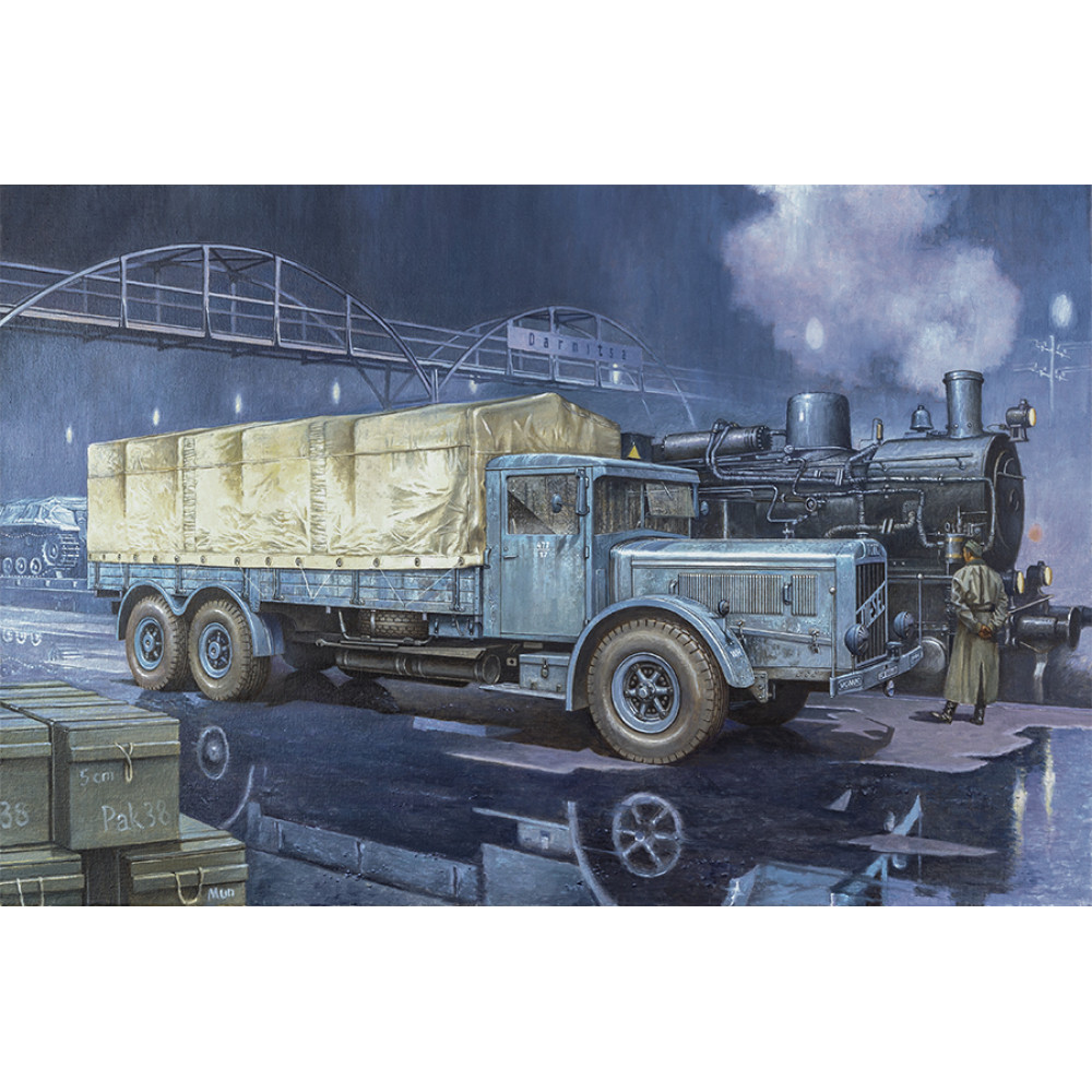 VOMAG 8LR LKW WWII German Heavy Truck 1/35 Roden 822