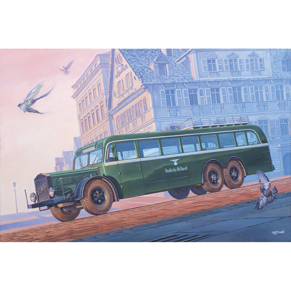 Vomag Omnibus 7 OR 660 Germany 1930х  1/35 Roden 824