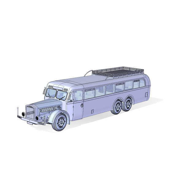 Vomag Omnibus 7 OR 660 Germany 1930х  1/35 Roden 824