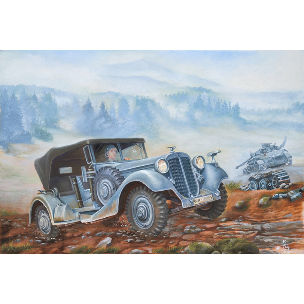 Horch V8 Type 830-R WWII 1/35 Roden 825