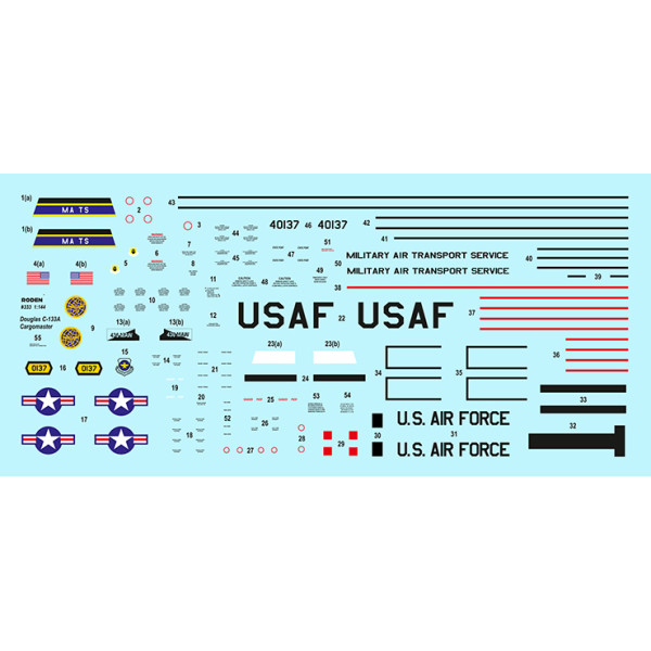 Douglas C-133A Cargomaster 1/144 Roden 333