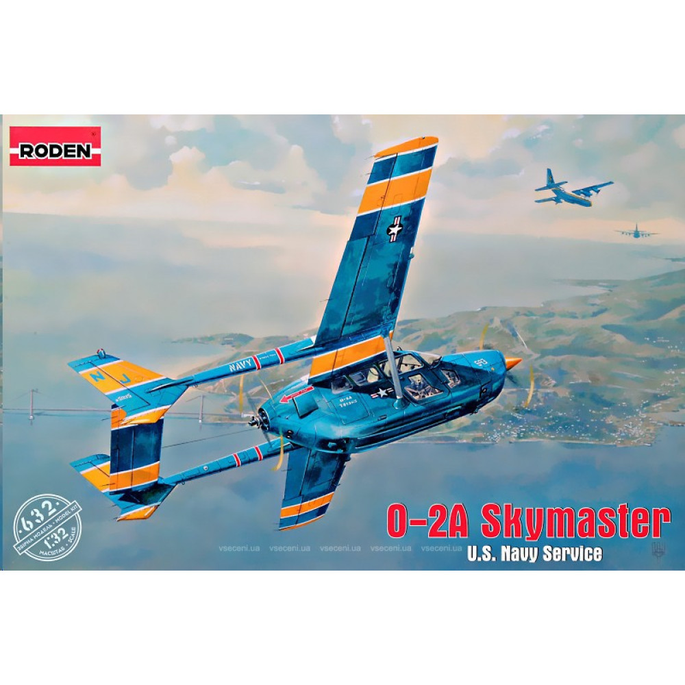 O-2A Skymaster U.S. Navy Service 1/32 Roden RN632