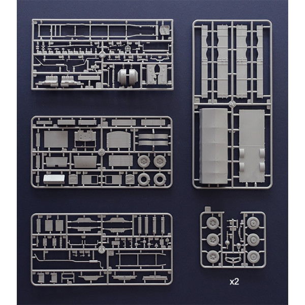 VOMAG 8LR LKW WWII German Heavy Truck 1/72 Roden RN738