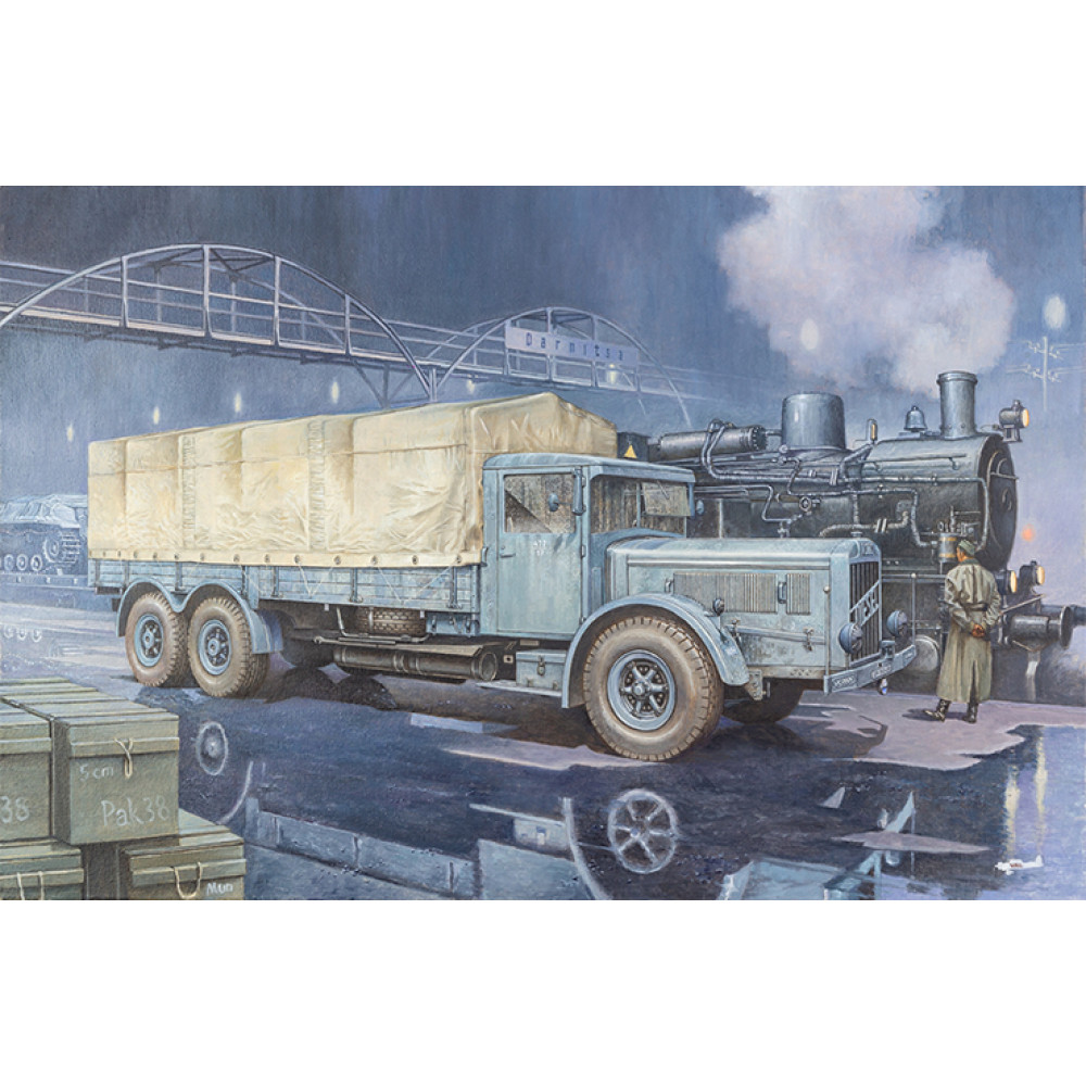 VOMAG 8LR LKW WWII German Heavy Truck 1/72 Roden RN738