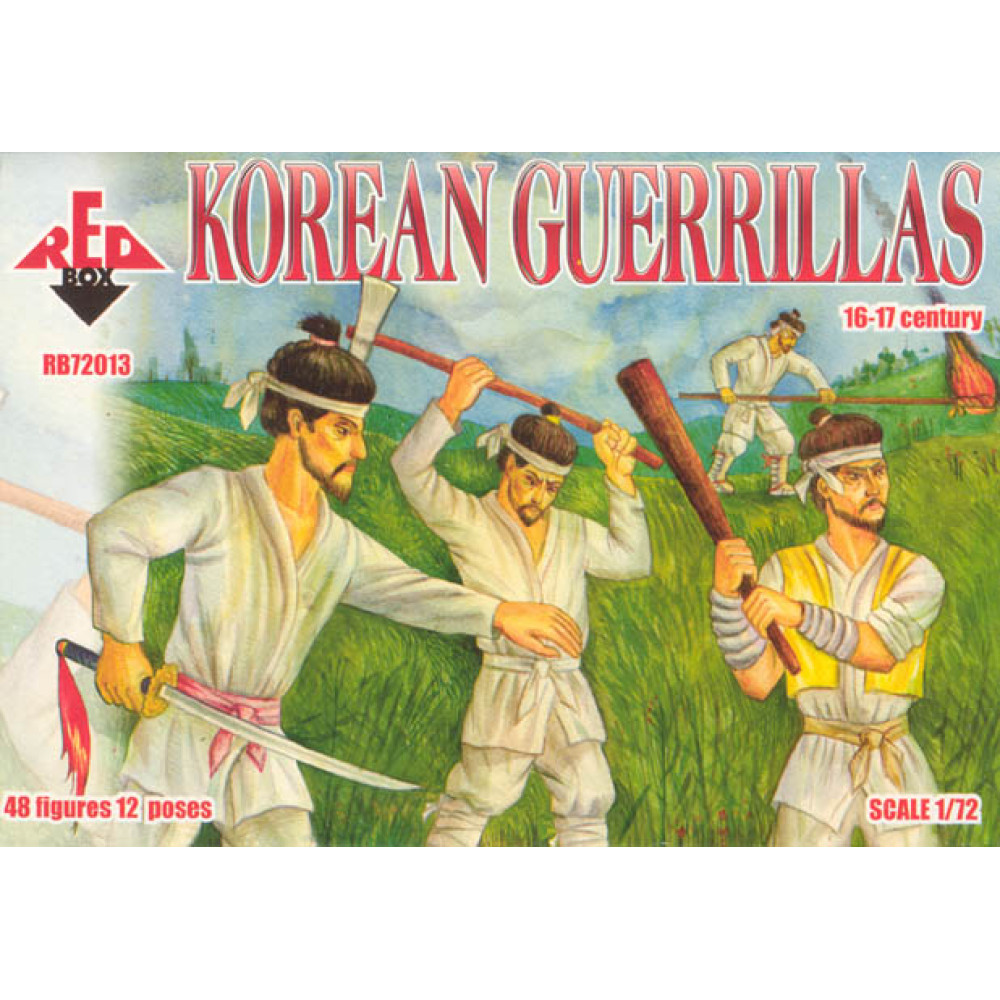 Korean Guerrillas 16-17 cent 1/72 RedBox 72013