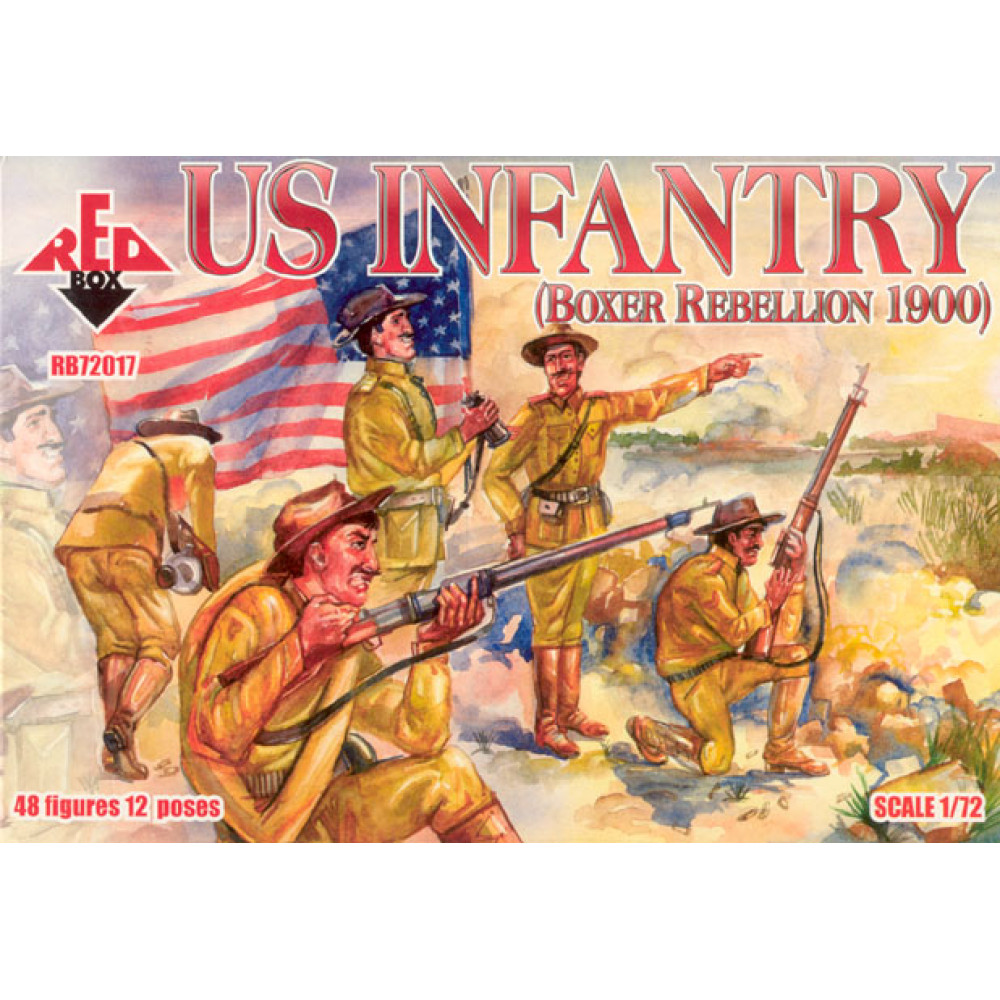 US Infantry  1900 (Boxer Rebellion) 1/72 RedBox 72017