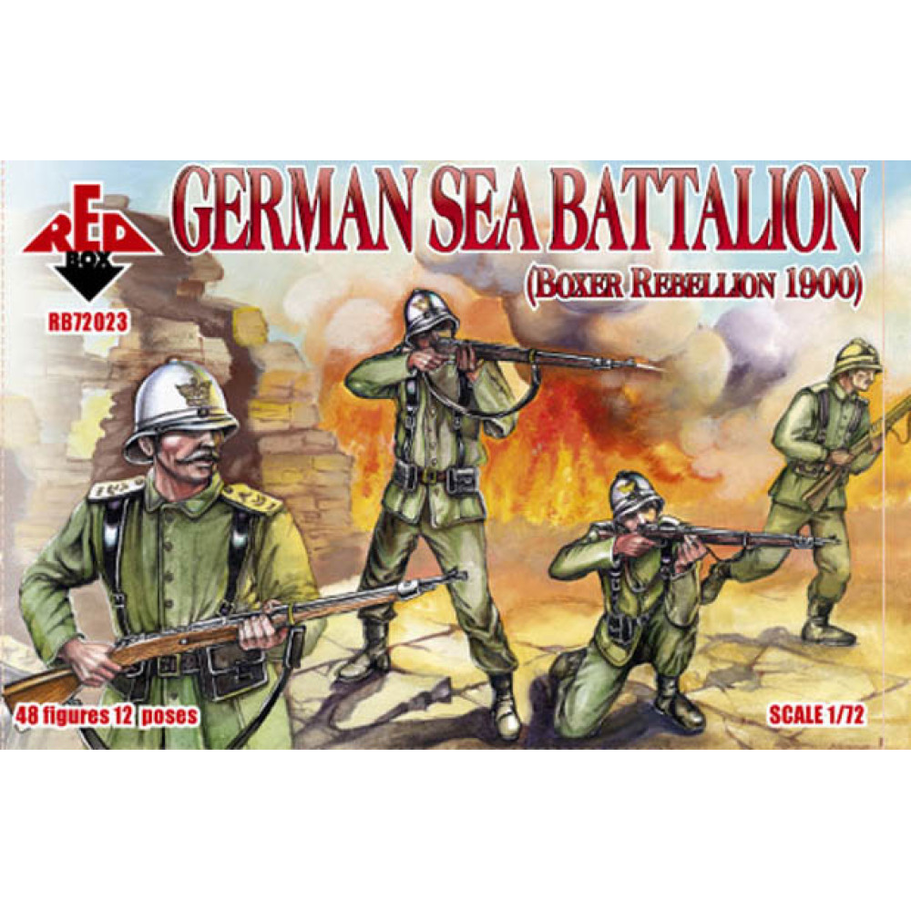 German Sea Battalion 1900 (Boxer Rebellion) 1/72 RedBox 72023