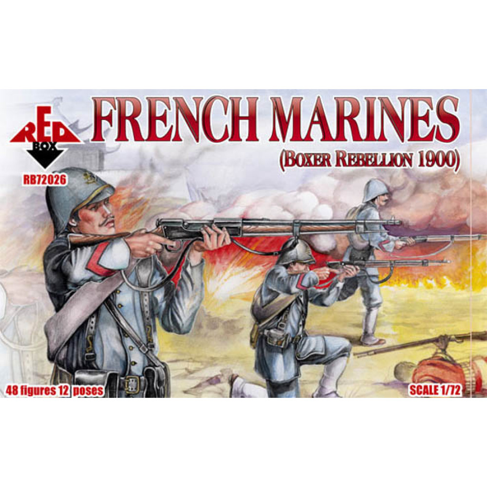 French Marines 1900 (Boxer Rebellion) 1/72 RedBox 72026