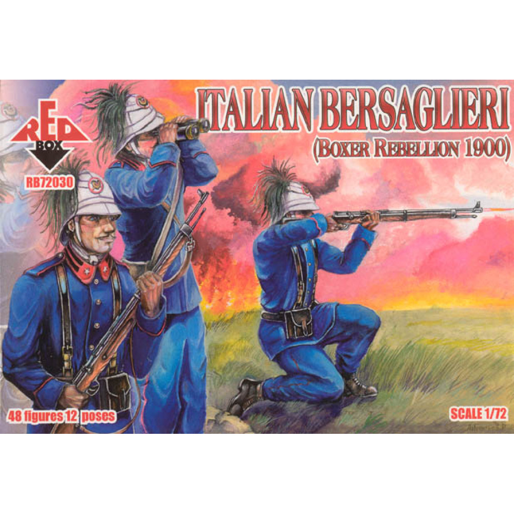 Italian Bersaglieri 1900 (Boxer Rebellion)  1/72 RedBox 72030