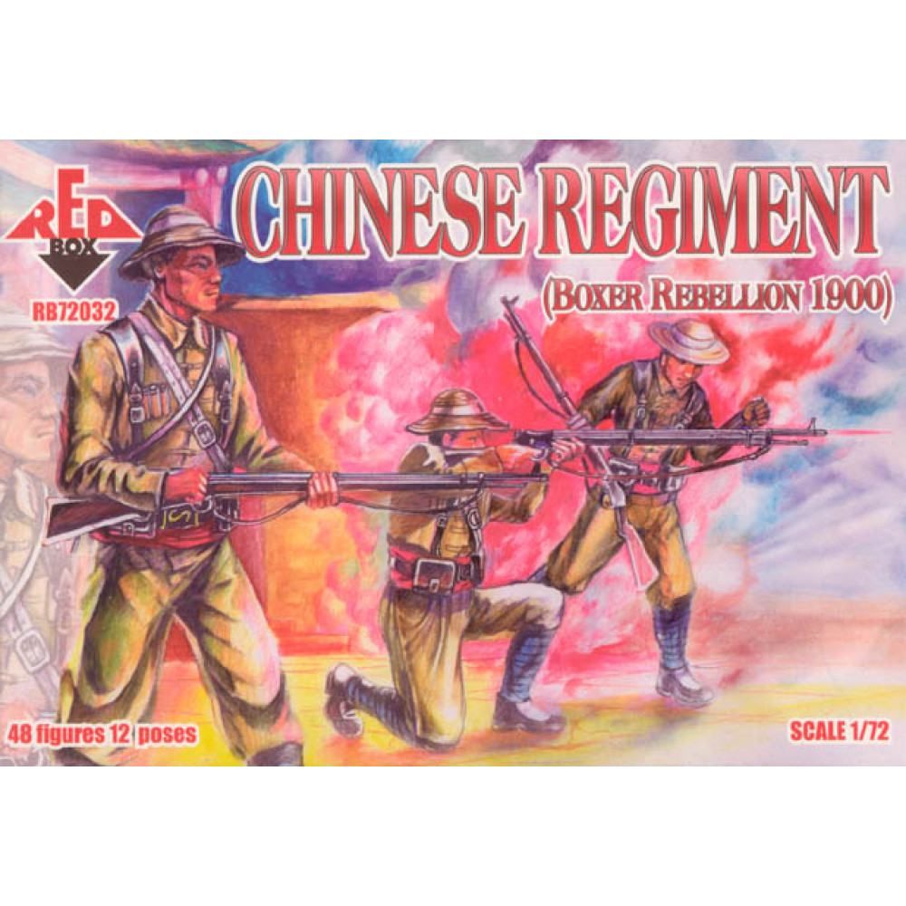 Chinese Regiment 1900 (Boxer Rebellion) 1/72 RedBox 72032
