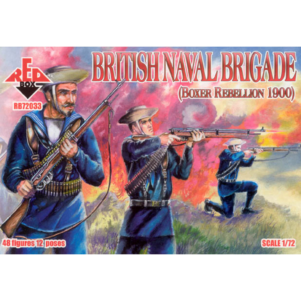 British Naval Brigade 1900 (Boxer Rebellion)  1/72 RedBox 72033