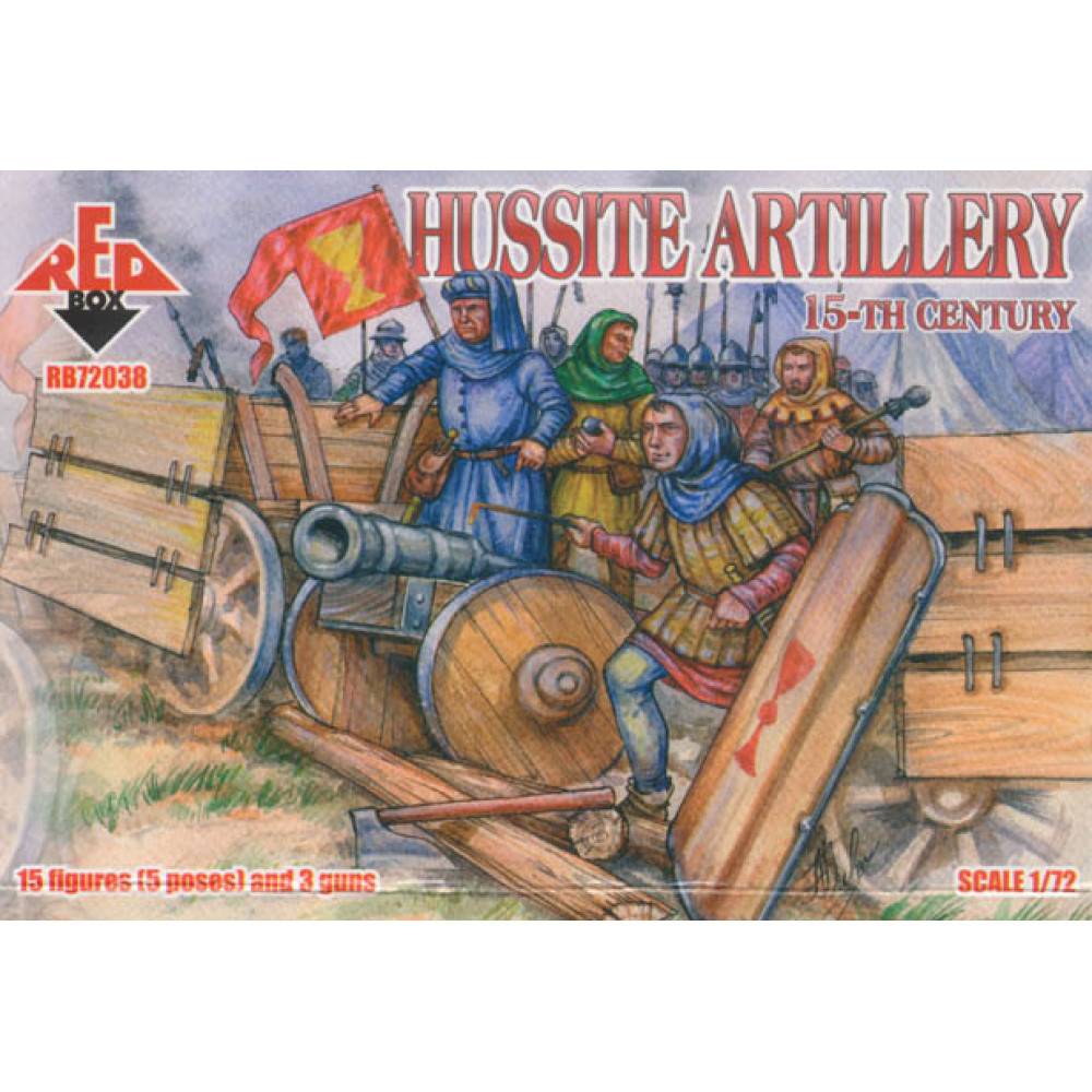 Hussite Artillery  15th century  1/72 RedBox 72038