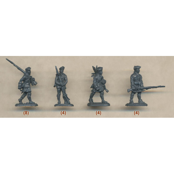 Jacobite Rebellions. Militia and Loyalist Troops 1745 1/72 RedBox 72051