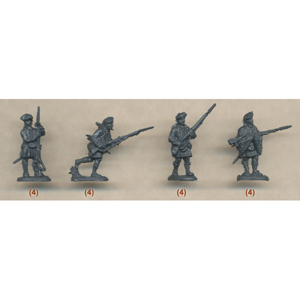 Jacobite Rebellions. Militia and Loyalist Troops 1745 1/72 RedBox 72051