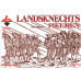 Landsknechts (Pike)    16th century  1/72 RedBox 72058