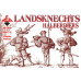 Landsknechts (Halberd )  16th century  1/72 RedBox 72059