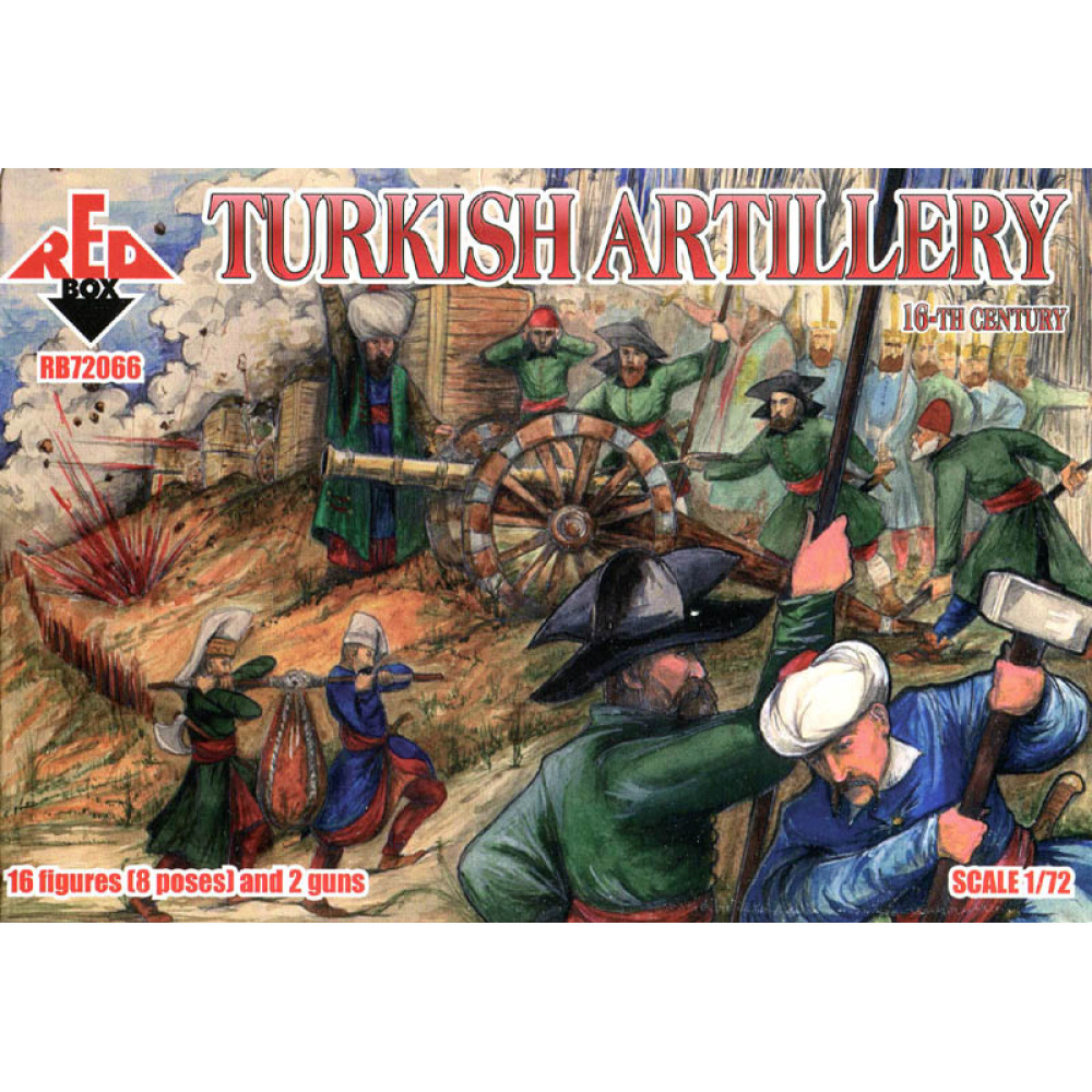 Turkish Artillery  16th century 1/72 RedBox 72066