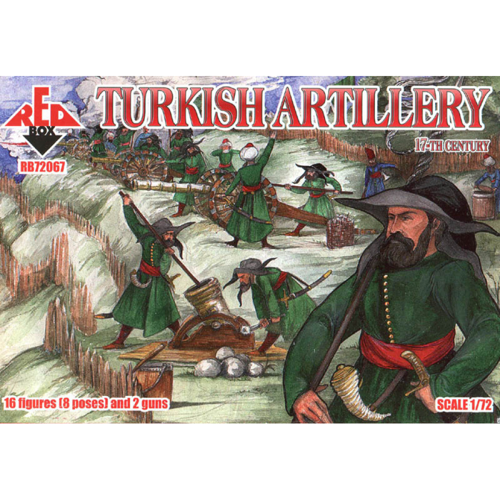 Turkish Artillery  17th century 1/72 RedBox 72067