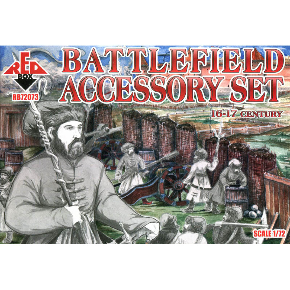 Battlefield Accessory Set 16-17 cent. 1/72 RedBox 72073