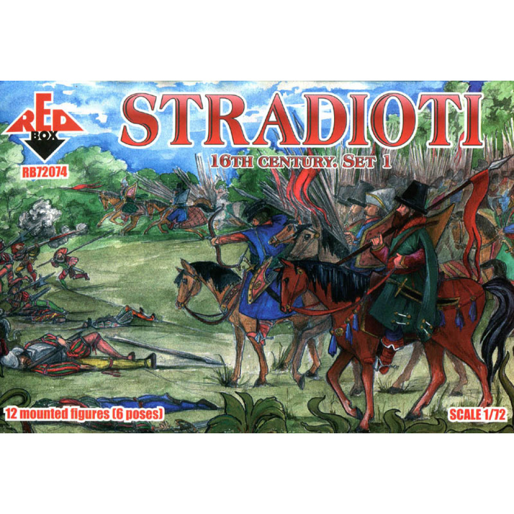 Stradioti.  16th century. Set 1  1/72 RedBox 72074